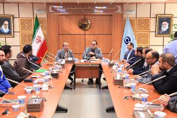 دیدار رئیس دانشگاه و معاونین با پرسنل خدماتی